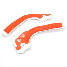Захист рами (пластик) (л+п) KOVI "KT". NC250-4Т PRO (помаранчевий)
