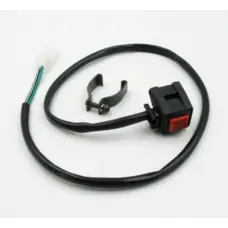 Кнопка стоп-двигун квадратна (червоний) "OTOM"