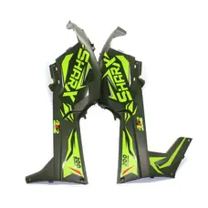 Пластик бічний центральний (л+п) ATV SharX 200сс (зелений)