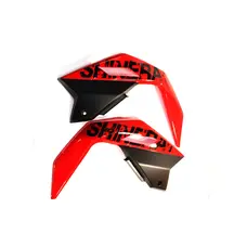 Пластик бака бічний передній (л+п) Shineray XY200/250GY-9A (Без декора) (чорний)