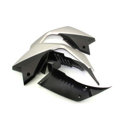 Пластик бака бічний передній (л+п) Shineray XY400GY-3 (Elcrosso 400) (сірий)