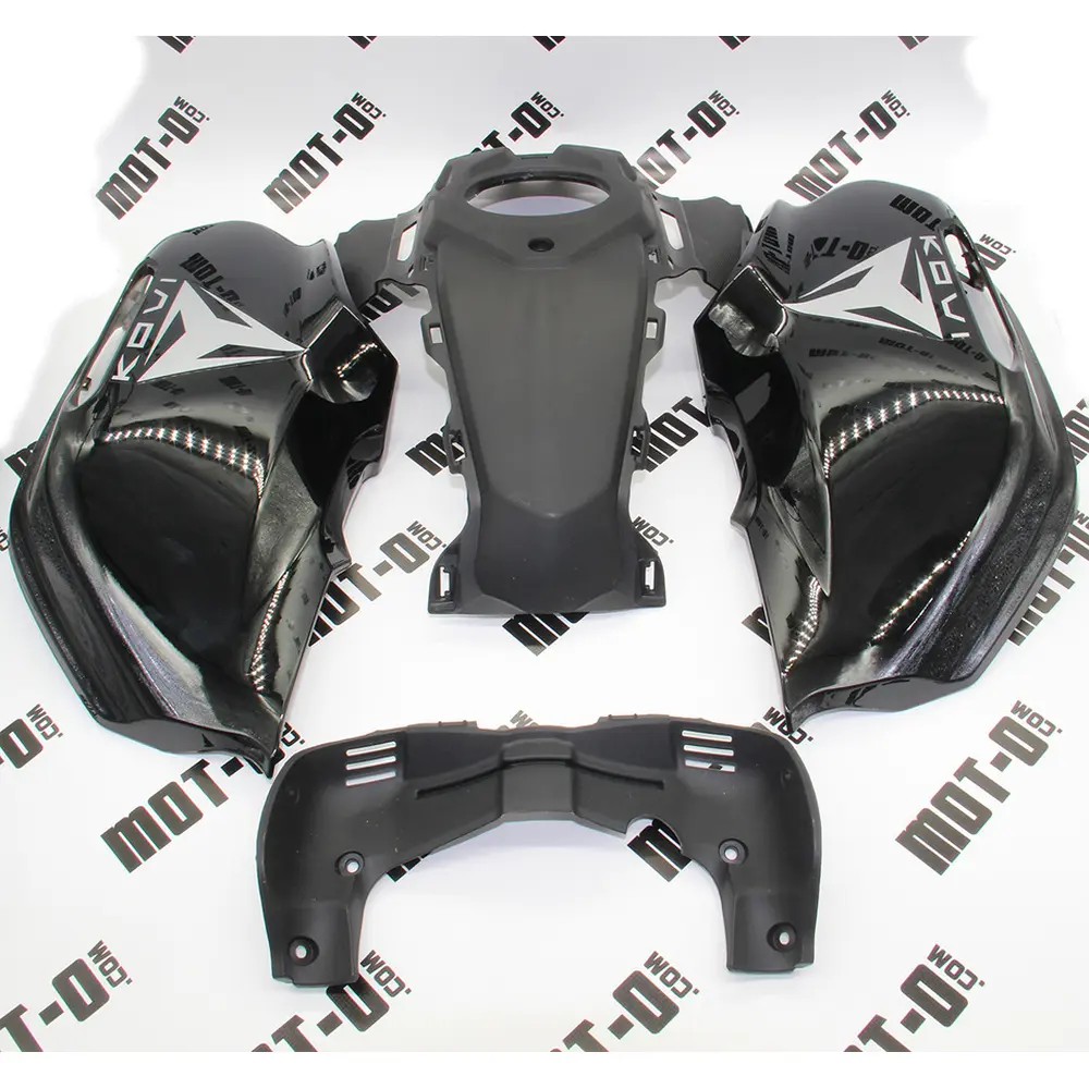 Пластик бака бічний передній (л+п) KOVI Verta 200 (коричневий)