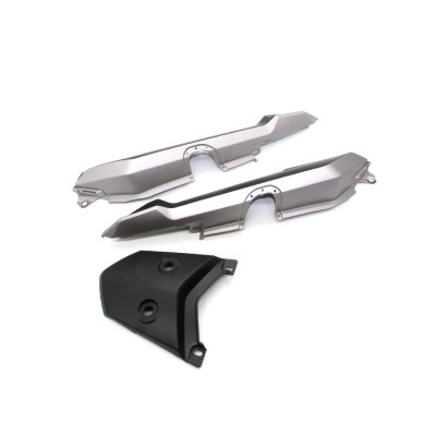 Пластик бічний задній (л+п) Shineray XY400GY-3 (Elcrosso 400) (комплект 3шт.) (сірий)