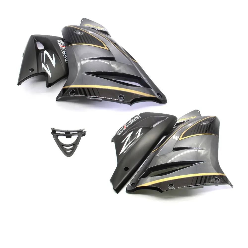 Пластик бака бічний (л+п) Shineray XY250-3A (Z1) (зелений) (NEW)