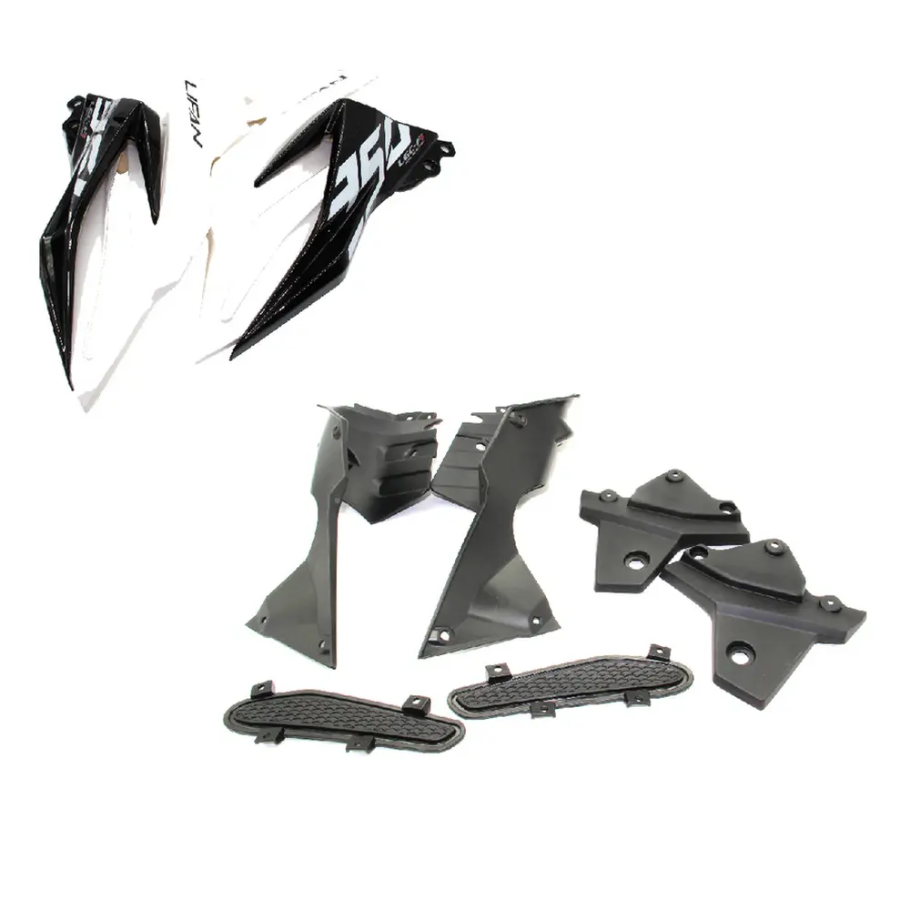 Пластик бака бічний передній (л+п) Lifan KP350-2 (білий)