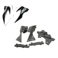 Пластик бака бічний передній (л+п) Lifan KP350-2 (білий)