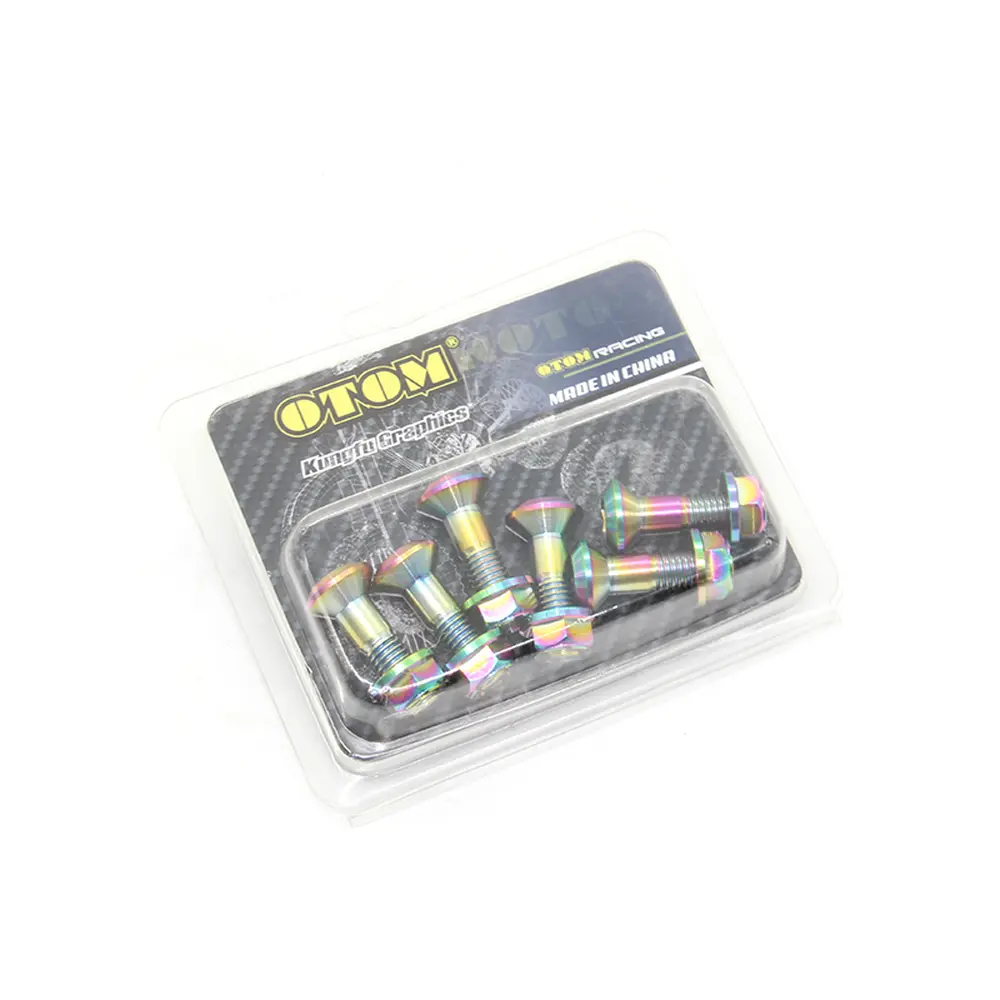 Болт М8*25 кріплення задньої зірки (титановий сплав) "OTOM"