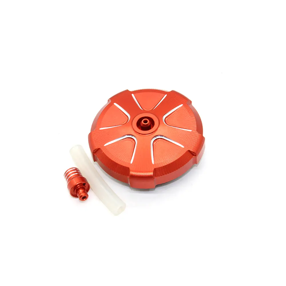 Кришка бензобака (алюміній) (помаранчевий) NC250/CB250, "OTOM"