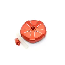 Кришка бензобака (алюміній) (помаранчевий) NC250/CB250, "OTOM"